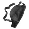 Lambretta Scooter Black Leather Fanny Pack Adjustable Travel Bumbag Gift
