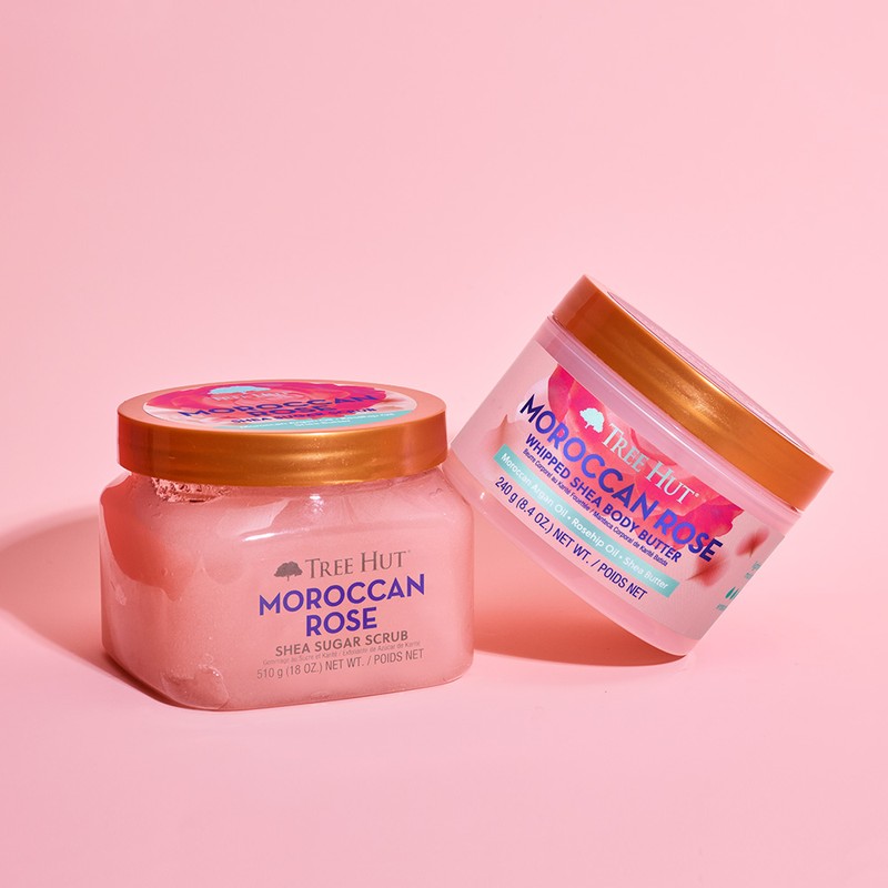 tree hut Choose 1 Tree Hut Body Scrub & Whip
