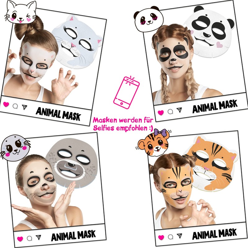 7Days Face Masks Skin Care Gift Set - Leaf Mask