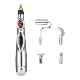 Xindefeng  Acupuntura Electrónica Pluma 4 Puntas 9 Niveles