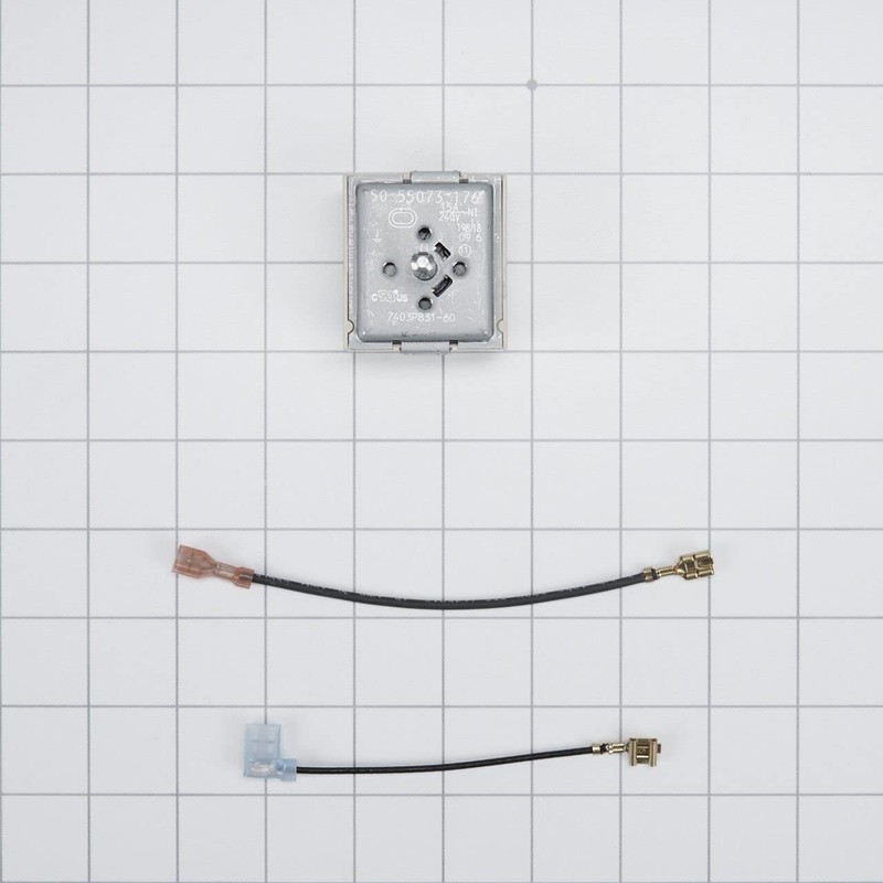 Whirlpool 12002125 Surface Element Switch, White