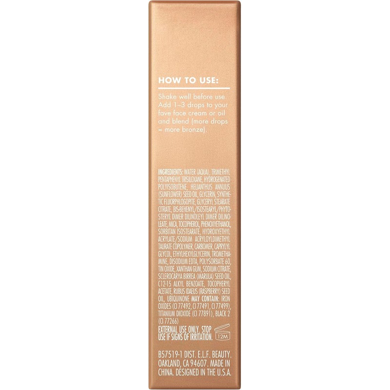 e.l.f. Bronzer Bronzing Drops Mini