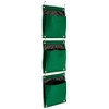 Vegtrug FHP07RG Felt Herb Pot Set - Racing Green (3-Piece)