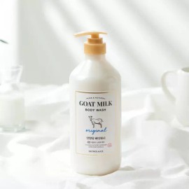 Shower Mate 샤워메이트 산양유 바디워시 수분 보습 선물 800ml 오리지널 Shower Mate Goat's Milk Body Wash Moisturizing Gift 800ml Original [Goat's Milk Body Wash Original 800ml]