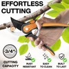 Bypass Pruning Shears with Ultra Sharp Blades - Premium Pruners