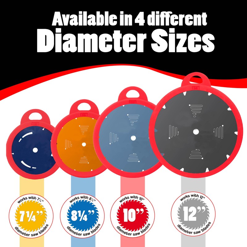 Sili Sleeve Silicone Saw Blade Storage Protector Holder Cover for