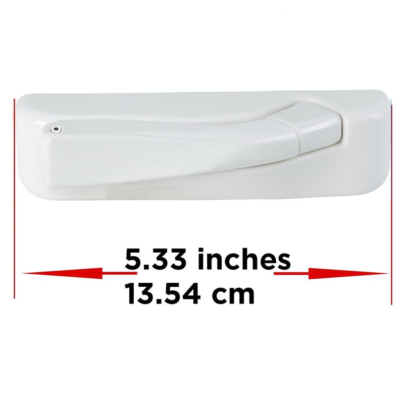 YWNN Folding Casement Window Crank Handle with Snap-On Cover –