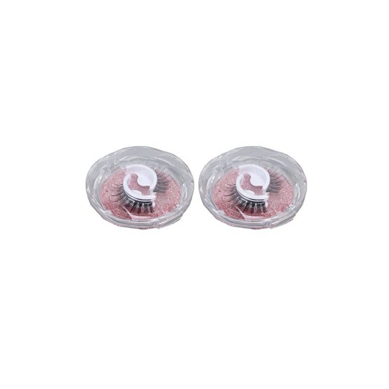 Pestañas Postizas, 2 Pares De Pestañas Autoadhesivas Reutilizables Para Mujer,