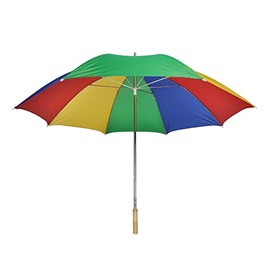 Gravidus Versatile 2-in-1 Umbrella: Rain and Parasol, Diameter 130 cm, Colourful Colours, Polyamide Cover, multicoloured, Large