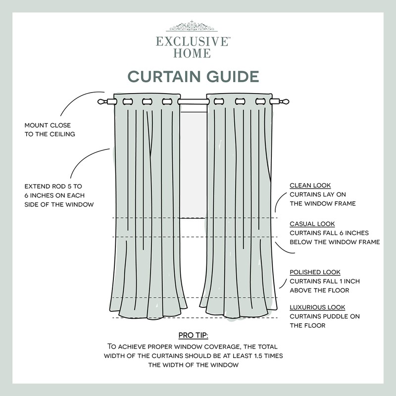 Exclusive Home Cabana Stripe Indoor/Outdoor Light Filtering Grommet Top Curtain