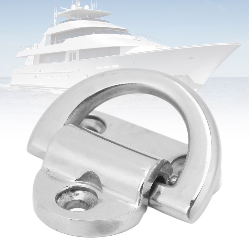 Marine Folding Pad Eye 316 Stainless Steel Marine Grade Accessory