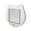 Pet Flap Door 4 Way Locking Noiseless Weather Resistant Cat