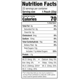 Funables Fruity Snacks, Mixed Berry Flavored Snacks, 0.8 oz 22 ct