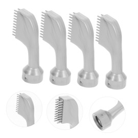 Baluue 10pcs Automatic Hair Dye Comb Hair Coloring Brushes for Salon Use Easy Application Cleaning Compatible Gel