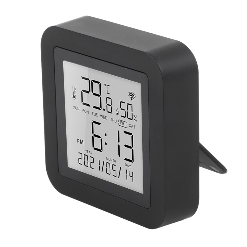 Temperature Humidity Monitor Wifi Portable Support for TUYA Hygrometer Thermometer