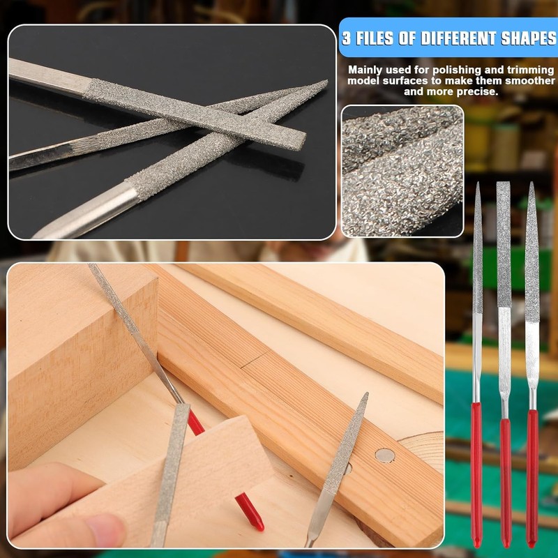 WOOWAIR Pack of 25 Gundam Modeler Basic Tools, Gundam Modeler