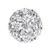 Naler 2800pcs Loose Sequins Grey Glittering Spangles for Crafts Sewing