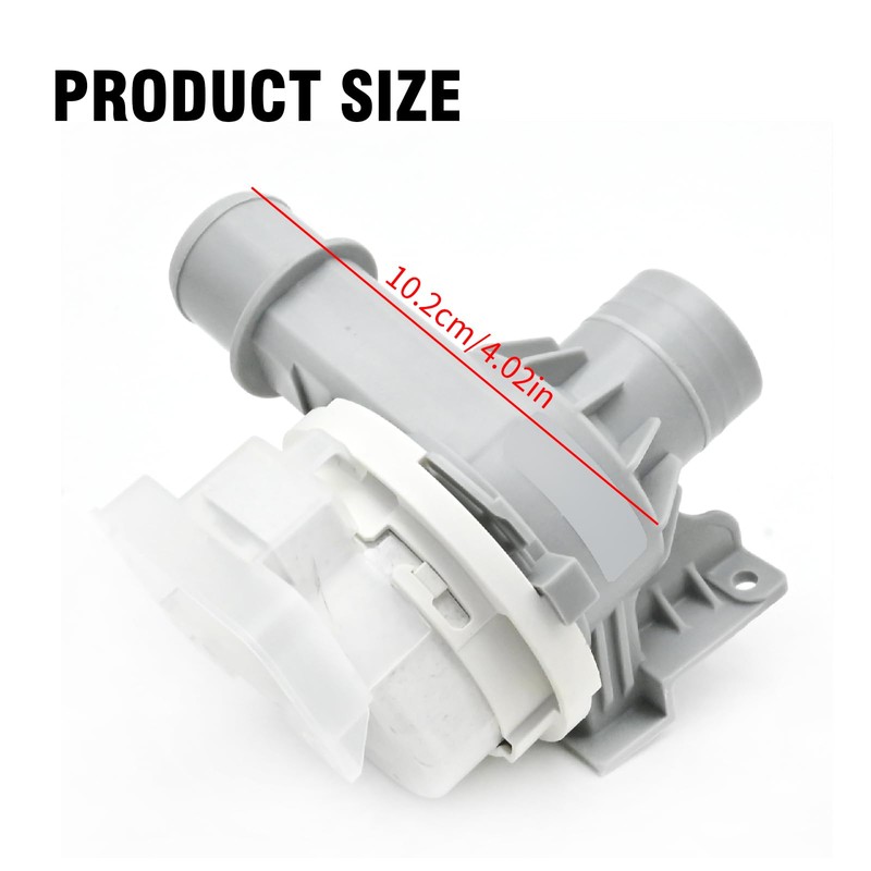 EATAKWARD AHA75673404 Drain Pump Assembly for Front-loading Washing Machines Replacement