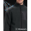 MoFiz Men's Jacket Full-Zip Polar Fleece Jacket Lighweight Warm Casual