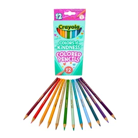 Crayola® Colors of Kindness Colored Pencils, Assorted Lead Colors, Pack Of 12 Pencils