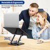BESIGN BS02 Book Stand for Reading, Adjustable Book Holder, Ergonomic