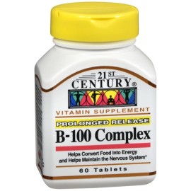 21st Century B-100 Complex Prolonged Release Tablets 60 EA