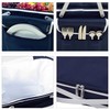 Picnic at Ascot Collapsible Insulated Picnic Basket Equipped with Service