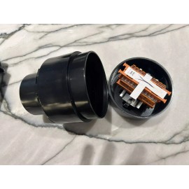 Volt Landscape Luminaire Model VAC-HUB3-PBK Pro Junction Hub W/25ft 14AWG Cable