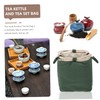 LABRIMP Portable Tea Cup Bag Drawstring for Teaware Set Multi-Function