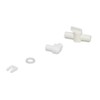 Foppapedretti, Bath Waste Plastic 1 Set White