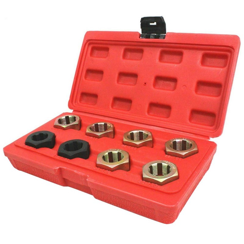 8Pcs Metric Thread Restorer Kit Thread Restorer Tap & Die