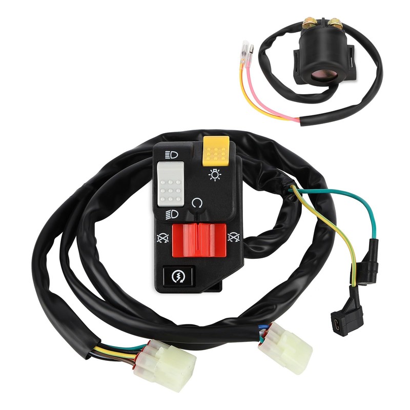 M MATI Handlebar & Starter Relay Switch for Honda TRX400EX