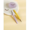 [Picasso Collezione] Round tip tweezers (yellow, purple) Choose 1 /
