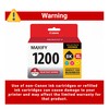 Canon PGI-1200 XL Genuine Four Color Value Pack, Compatible with