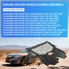 JISKAIAI Engine Splash Guard Under Car Shield Cover Board,Lower Engine