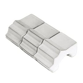 Woodlodge Products YFBCR Large Cream Glazed Pot Feet, Pack of 3