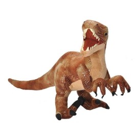 Wild Republic Dinosauria ll Velociraptor Plush Toy, Dinosaur Stuffed Raptor