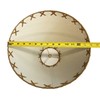 Rustic Oiled Kraft Laced Lamp Shade - 14"