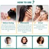 Champú Tinte Negro Instantáneo Para Cabello Rubio, Champú De Color