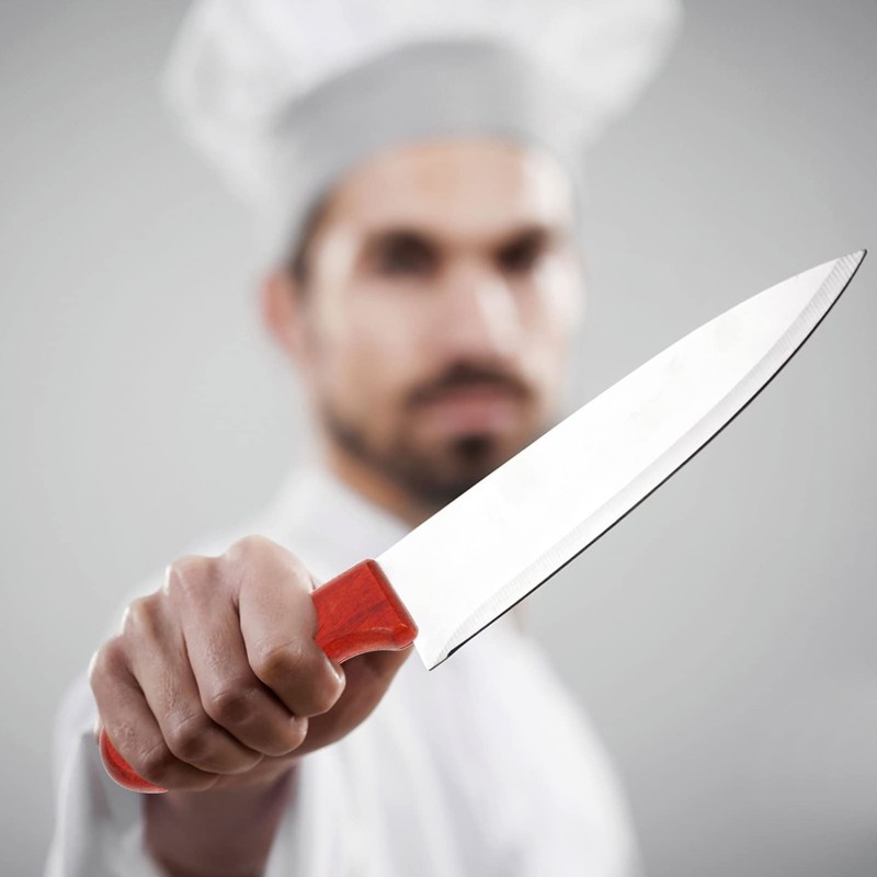 DOITOOL Handle Cooking Cutter Handles Kitchen Cutter Wood Replacement Blade