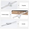 jojofuny 2pcs Carpenter Square Multi-functional Measuring Tool Level Ruler Right