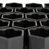 Quesuc 30pcs Universal 17 mm Plastic Nut Cover Cap Screw