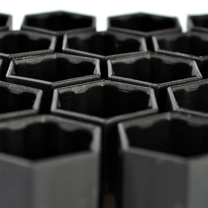 Quesuc 30pcs Universal 17 mm Plastic Nut Cover Cap Screw