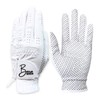 BAROBIRDIE White X-Large Left Hand Golf Gloves Women 2 Pack