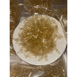 Capsule Top & Bottoms USA FREE SHIPPING 2,000 Empty Clear Gelatin Capsules, "00"