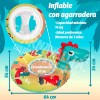 Grupo Carnavallia Inflable Dinosaurio Salvavidas Niño Flotador Asiento Alberca
