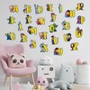 Seyal® Toy Stry A - Z Alphabet Wall Sticker