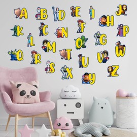 Seyal® Toy Stry A - Z Alphabet Wall Sticker
