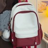 Backpack Simple Style Waterproof Versatile Large Capacity Laptop Work Business