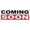 4 Less Co 18x48 Inch COMING SOON Vinyl Banner Sign